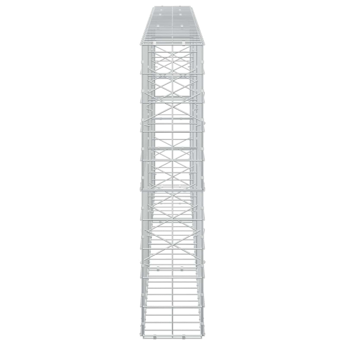 Gabion 3,5 mm langasta ja 10x10 cm verkosta 300x20x100 cm