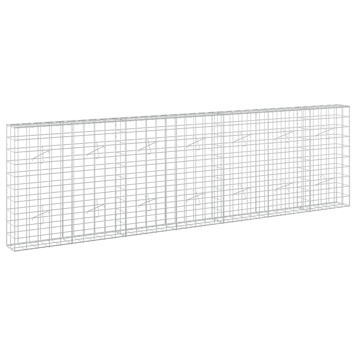 Gabion 3,5 mm langasta ja 10x10 cm verkosta 350x20x100 cm