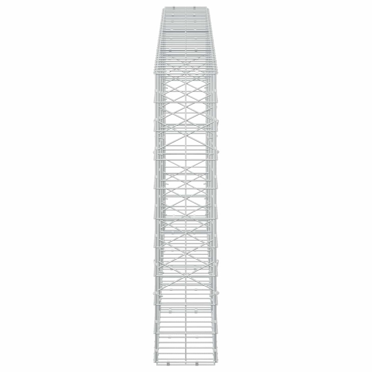 Gabion 3,5 mm langasta ja 10x10 cm verkosta 350x20x100 cm
