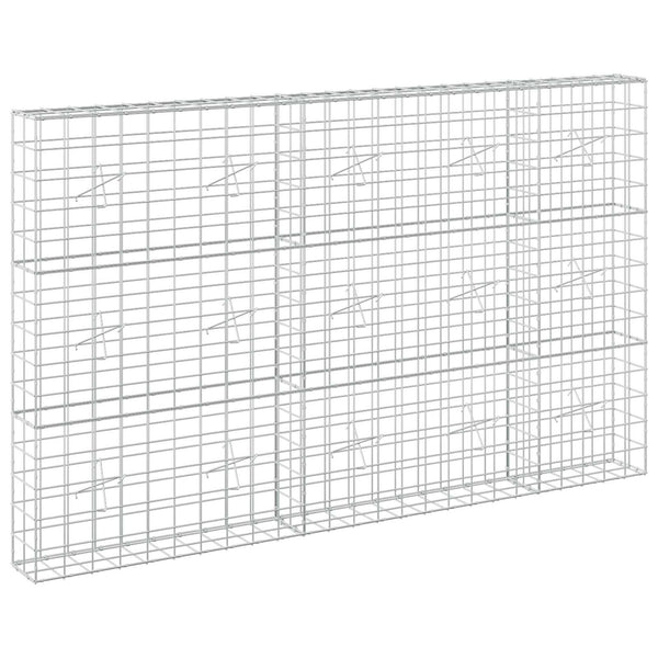 Gabion 3,5 mm langasta ja 10x10 cm verkosta 250x20x150 cm