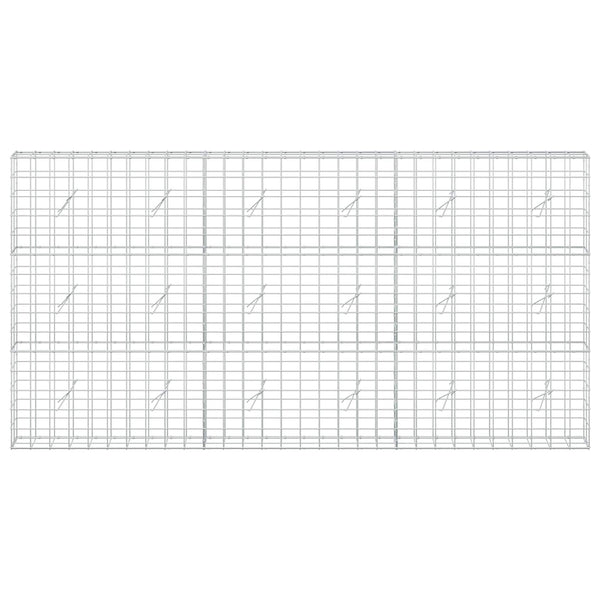 Gabion 3,5 mm langasta ja 10x10 cm verkosta 300x20x150 cm