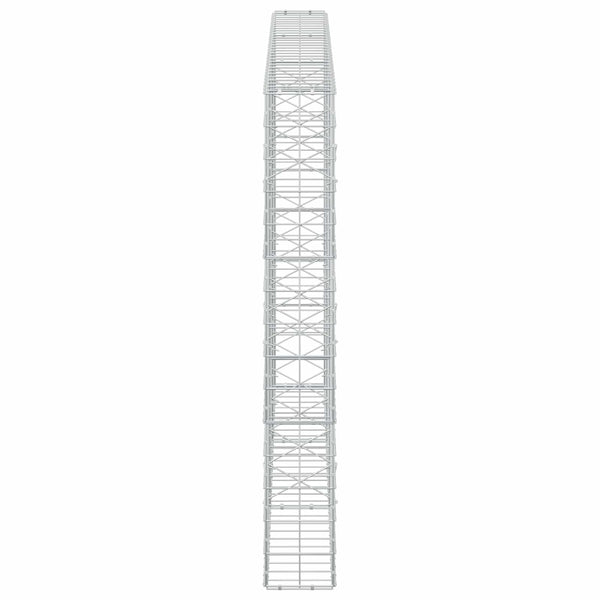 Gabion 3,5 mm langasta ja 10x10 cm verkosta 300x20x150 cm