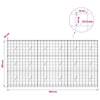 Gabion 3,5 mm langasta ja 10x10 cm verkosta 300x20x150 cm