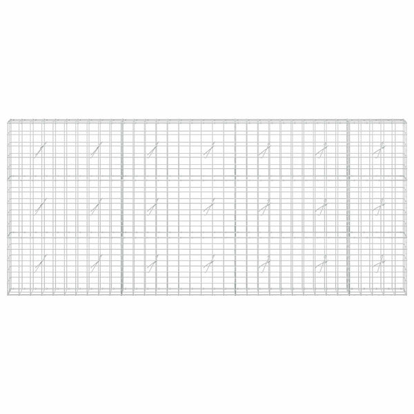 Gabion 3,5 mm langasta ja 10x10 cm verkosta 350x20x150 cm