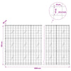 Gabion 3,5 mm langasta ja 10x10 cm verkosta 1050x20x150 cm