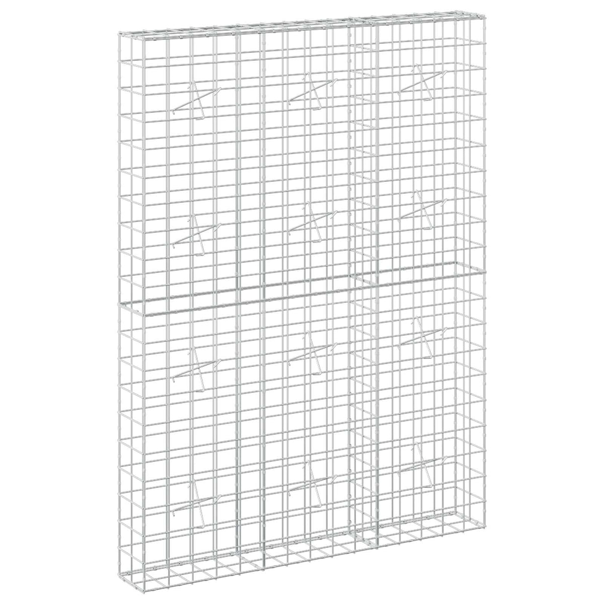 Gabion 3,5 mm langasta ja 10x10 cm verkosta 150x20x200 cm