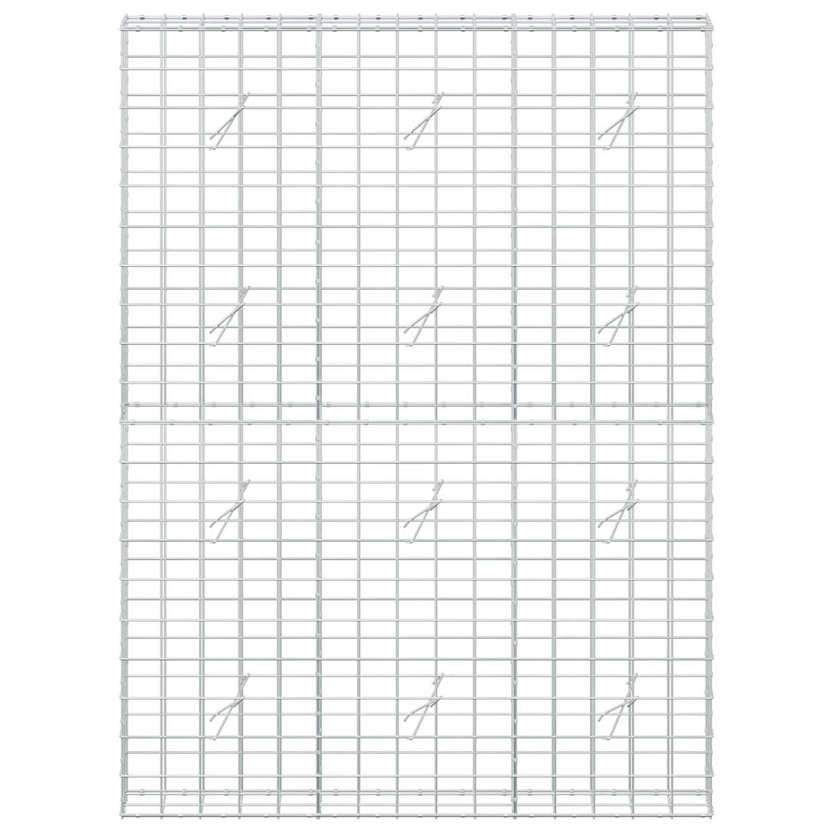 Gabion 3,5 mm langasta ja 10x10 cm verkosta 150x20x200 cm
