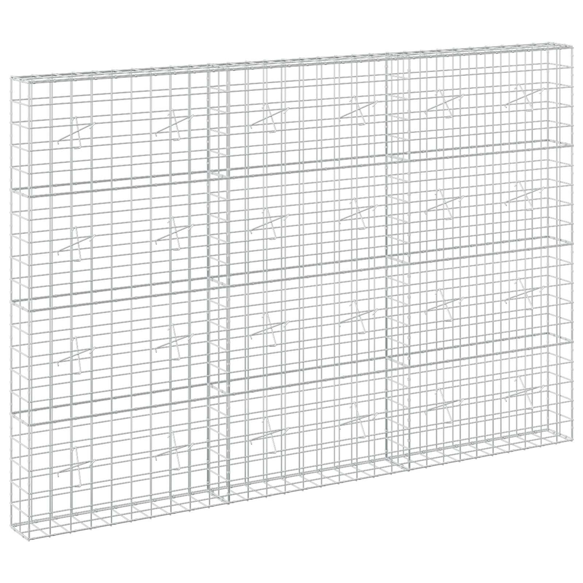 Gabion 3,5 mm langasta ja 10x10 cm verkosta 300x20x200 cm