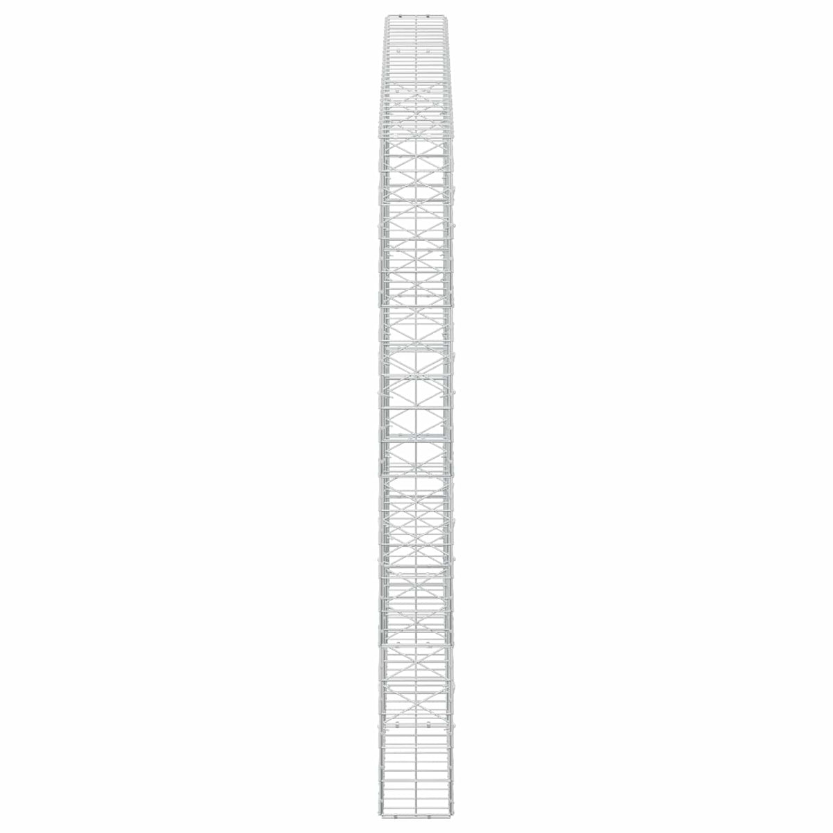 Gabion 3,5 mm langasta ja 10x10 cm verkosta 300x20x200 cm
