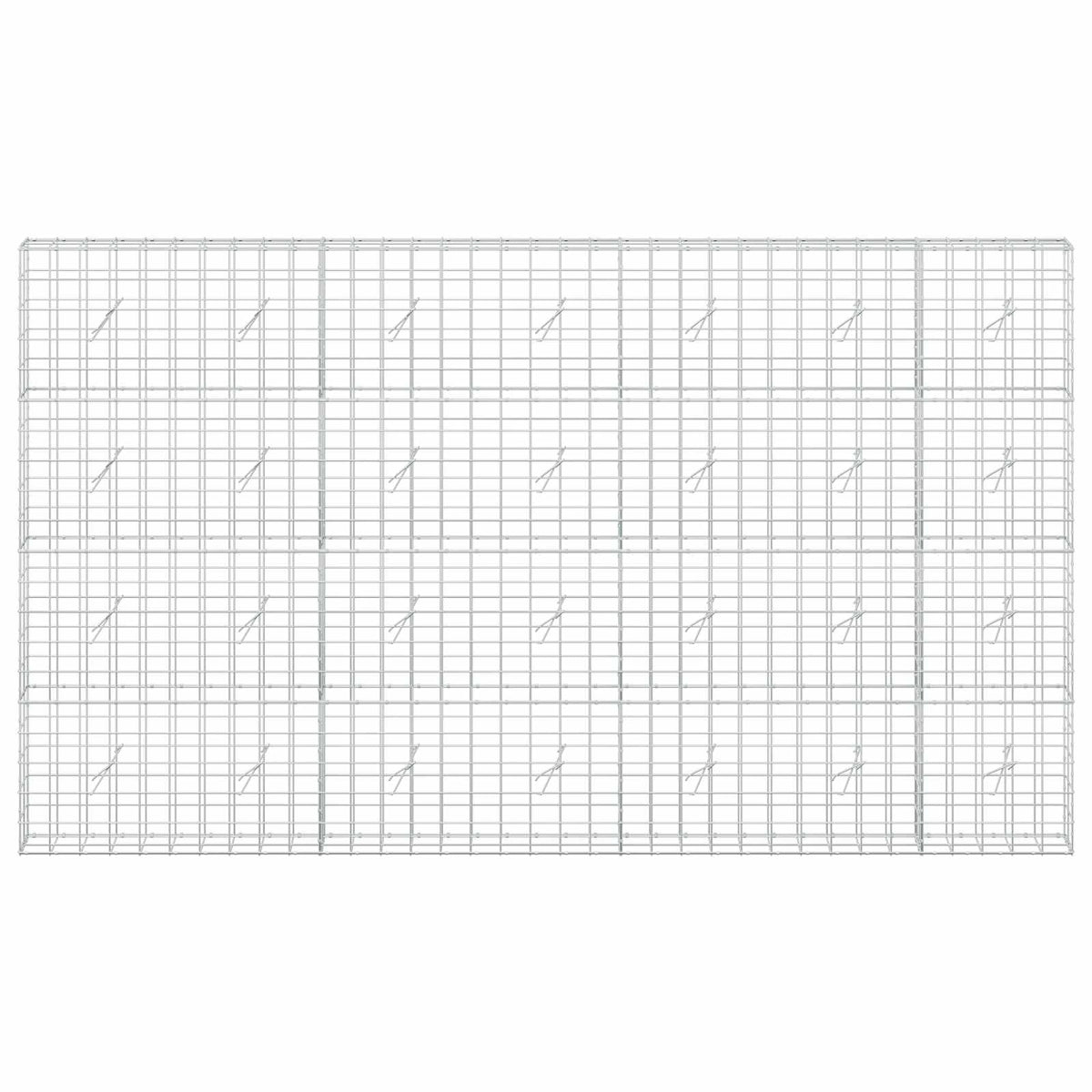 Gabion 3,5 mm langasta ja 10x10 cm verkosta 350x20x200 cm