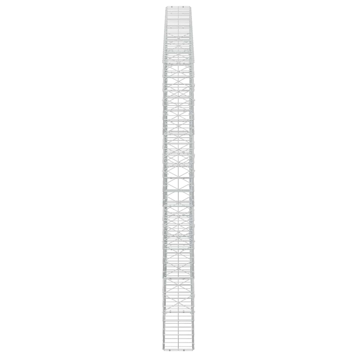 Gabion 3,5 mm langasta ja 10x10 cm verkosta 350x20x200 cm