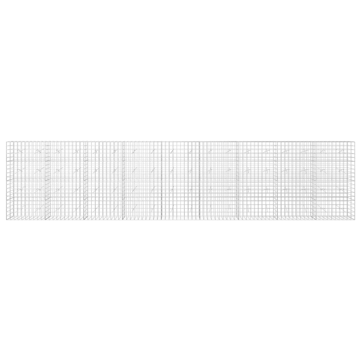 Gabion 3,5 mm langasta ja 10x10 cm verkosta 900x20x200 cm
