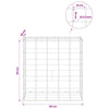 Gabion 3,5 mm langasta ja 10x10 cm verkosta 50x30x50 cm