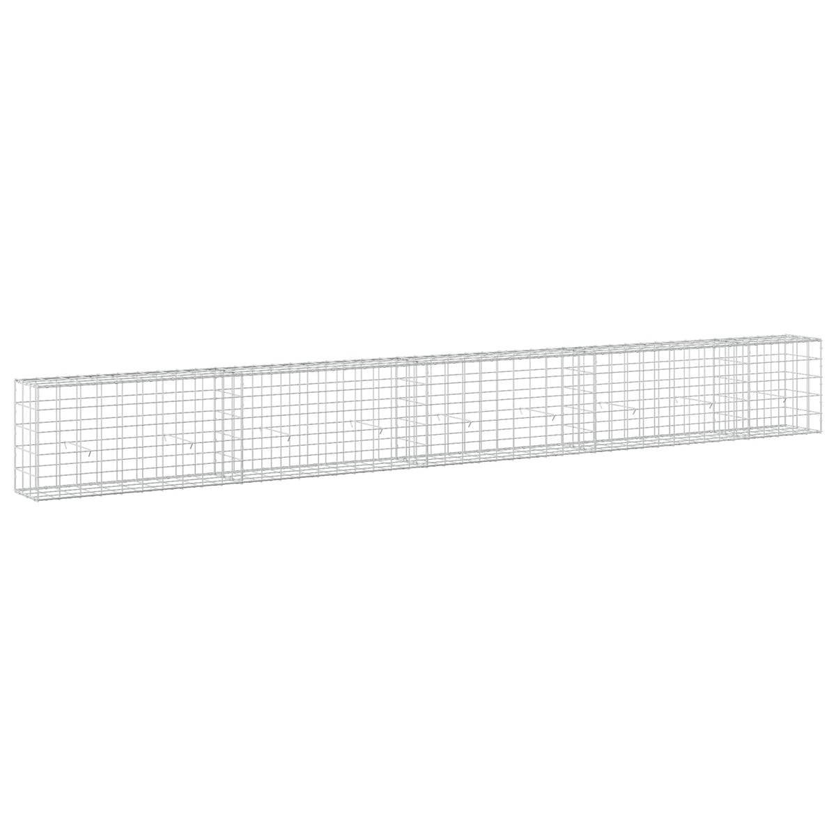 Gabion 3,5 mm langasta ja 10x10 cm verkosta 450x30x50 cm