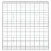 Gabion 3,5 mm langasta ja 10x10 cm verkosta 100x30x100 cm