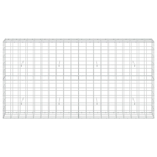 Gabion 3,5 mm langasta ja 10x10 cm verkosta 200x30x100 cm