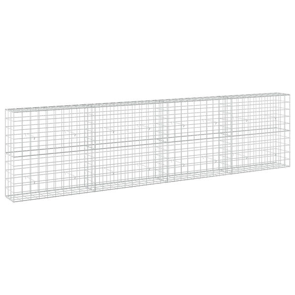 Gabion 3,5 mm langasta ja 10x10 cm verkosta 400x30x100 cm
