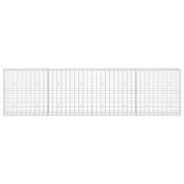 Gabion 3,5 mm langasta ja 10x10 cm verkosta 400x30x100 cm