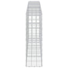 Gabion 3,5 mm langasta ja 10x10 cm verkosta 400x30x100 cm
