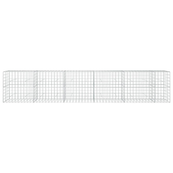 Gabion 3,5 mm langasta ja 10x10 cm verkosta 550x30x100 cm