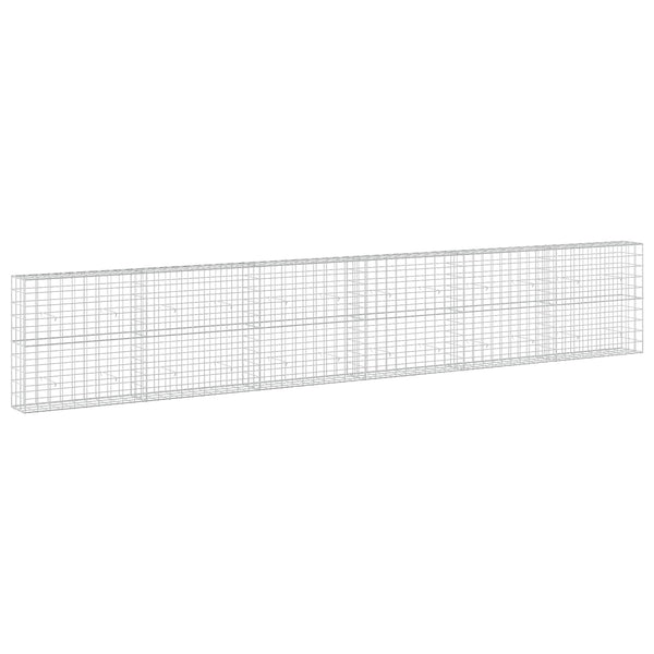 Gabion 3,5 mm langasta ja 10x10 cm verkosta 600x30x100 cm