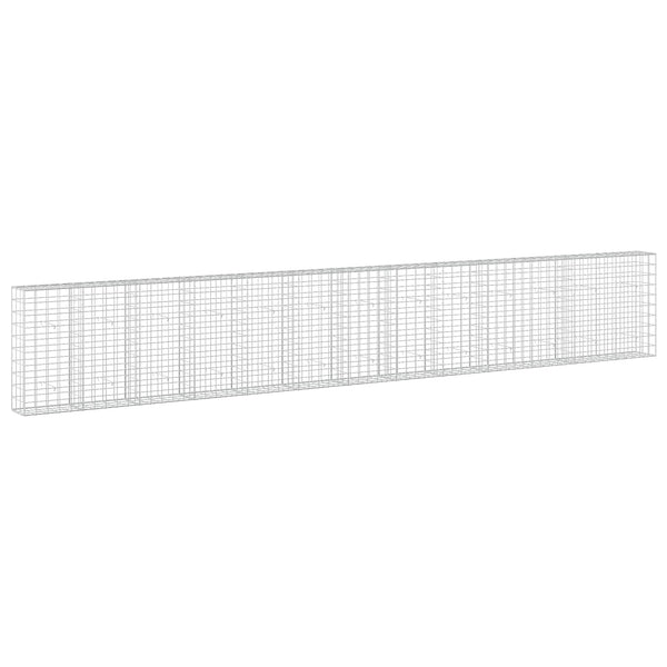 Gabion 3,5 mm langasta ja 10x10 cm verkosta 650x30x100 cm