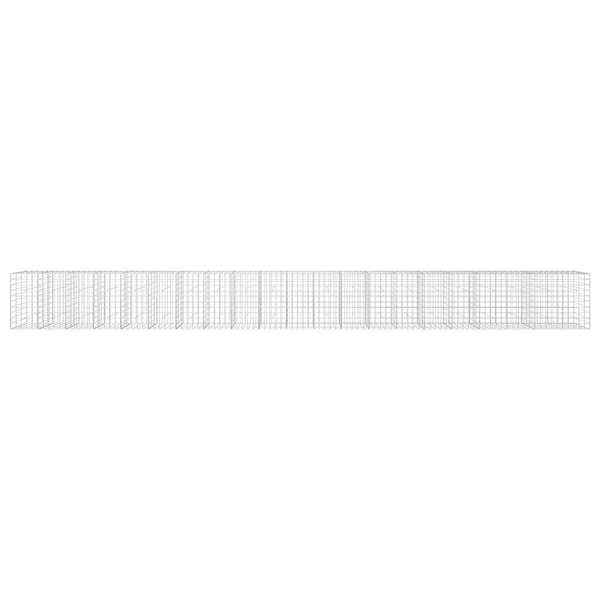 Gabion 3,5 mm langasta ja 10x10 cm verkosta 1050x30x100 cm