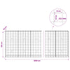 Gabion 3,5 mm langasta ja 10x10 cm verkosta 1050x30x100 cm