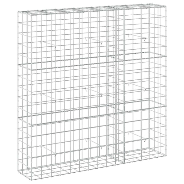 Gabion 3,5 mm langasta ja 10x10 cm verkosta 150x30x150 cm