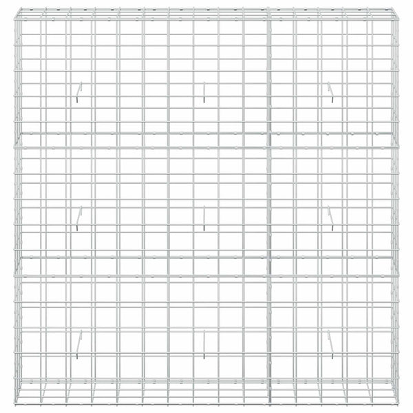 Gabion 3,5 mm langasta ja 10x10 cm verkosta 150x30x150 cm
