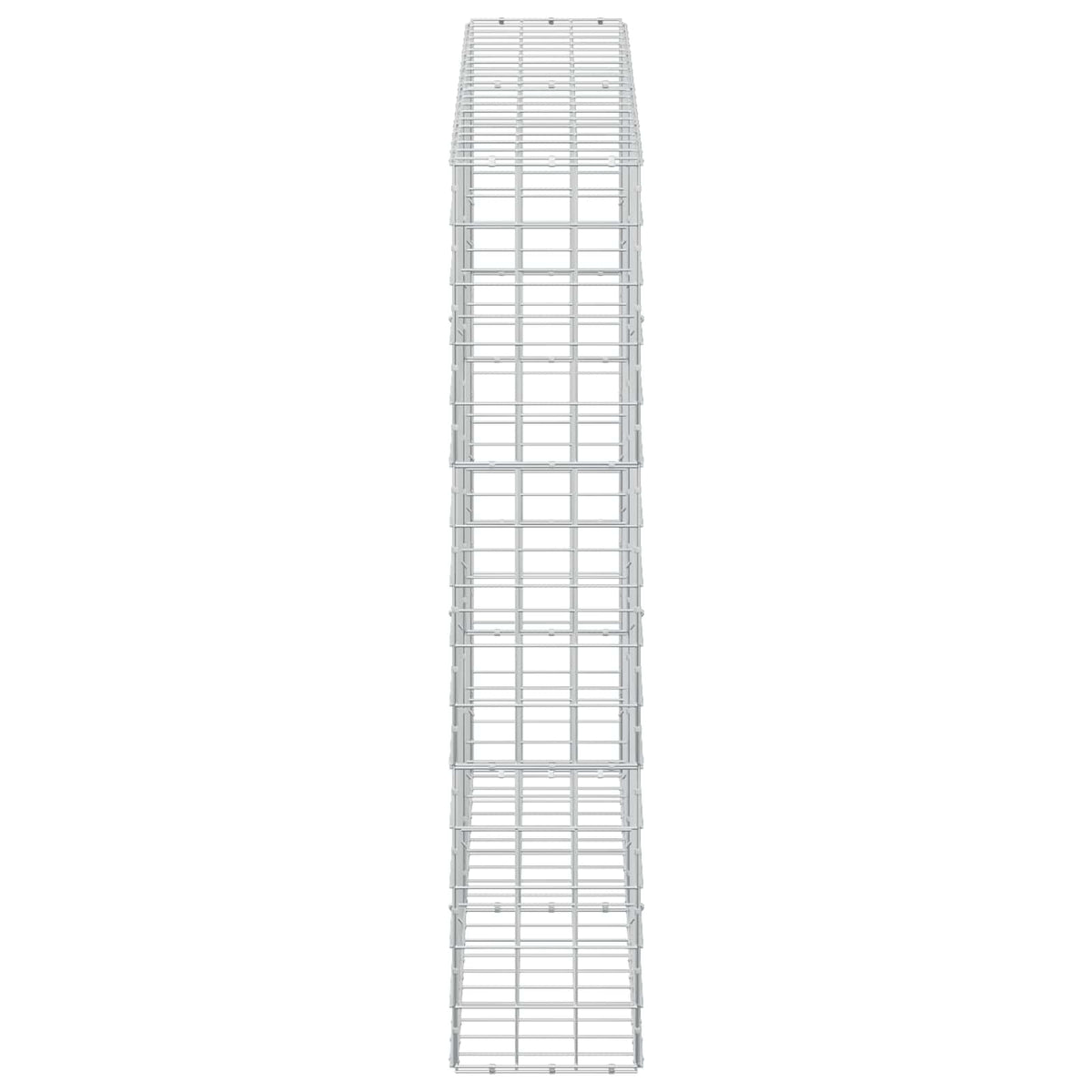Gabion 3,5 mm langasta ja 10x10 cm verkosta 200x30x150 cm