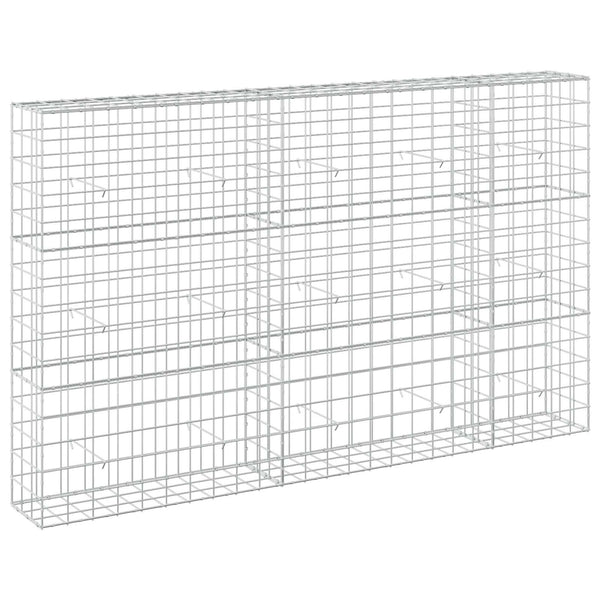 Gabion 3,5 mm langasta ja 10x10 cm verkosta 250x30x150 cm