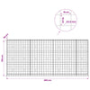 Gabion 3,5 mm langasta ja 10x10 cm verkosta 350x30x150 cm
