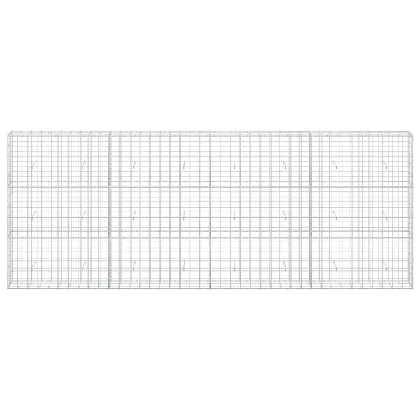 Gabion 3,5 mm langasta ja 10x10 cm verkosta 400x30x150 cm