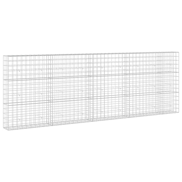 Gabion 3,5 mm langasta ja 10x10 cm verkosta 450x30x150 cm