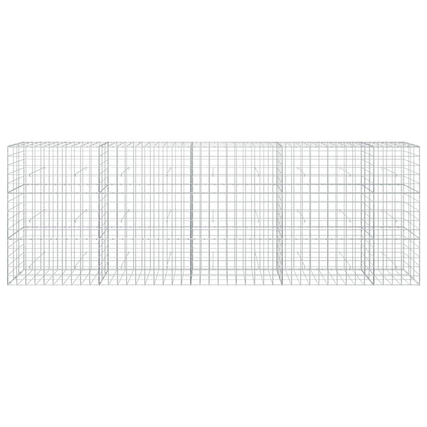 Gabion 3,5 mm langasta ja 10x10 cm verkosta 450x30x150 cm