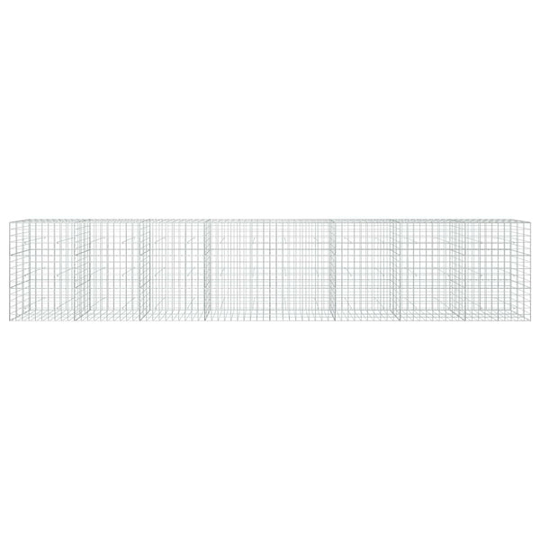 Gabion 3,5 mm langasta ja 10x10 cm verkosta 800x30x150 cm