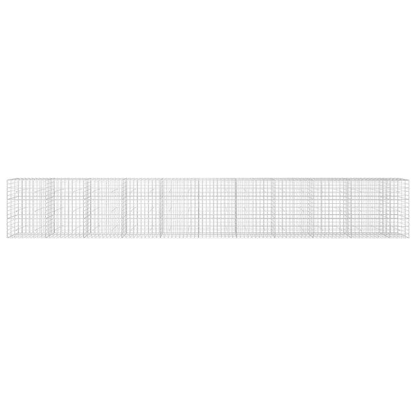 Gabion 3,5 mm langasta ja 10x10 cm verkosta 1050x30x150 cm