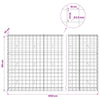 Gabion 3,5 mm langasta ja 10x10 cm verkosta 1050x30x150 cm