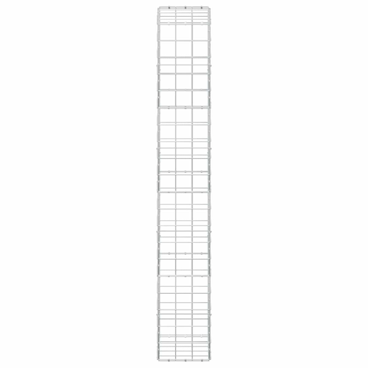 Gabion 3,5 mm langasta ja 10x10 cm verkosta 50x30x200 cm