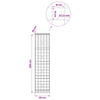 Gabion 3,5 mm langasta ja 10x10 cm verkosta 50x30x200 cm