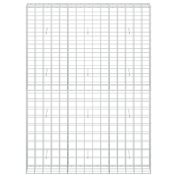 Gabion 3,5 mm langasta ja 10x10 cm verkosta 150x30x200 cm