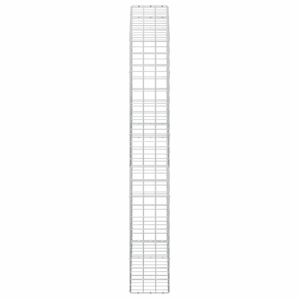 Gabion 3,5 mm langasta ja 10x10 cm verkosta 150x30x200 cm