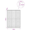 Gabion 3,5 mm langasta ja 10x10 cm verkosta 150x30x200 cm