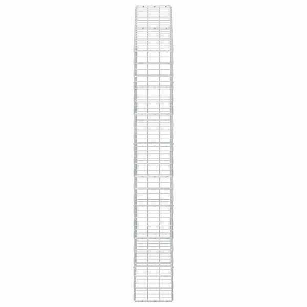 Gabion 3,5 mm langasta ja 10x10 cm verkosta 200x30x200 cm
