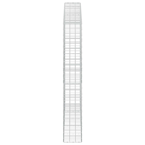 Gabion 3,5 mm langasta ja 10x10 cm verkosta 250x30x200 cm