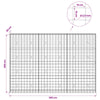 Gabion 3,5 mm langasta ja 10x10 cm verkosta 300x30x200 cm