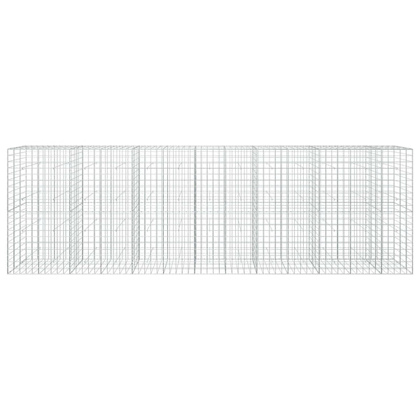 Gabion 3,5 mm langasta ja 10x10 cm verkosta 650x30x200 cm