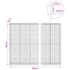 Gabion 3,5 mm langasta ja 10x10 cm verkosta 1050x30x200 cm