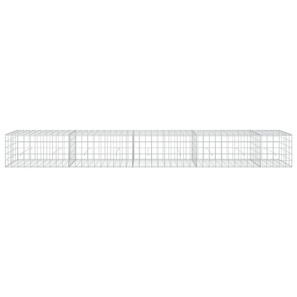 Gabion 3,5 mm langasta ja 10x10 cm verkosta 450x50x50 cm